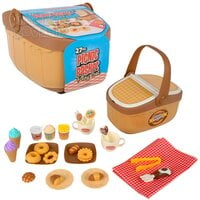 27pc Picnic Basket Playset