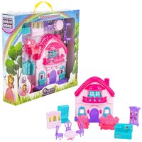 Toy House Play Set -Box 14"x12.5"