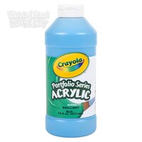 Crayola Acrylic Paint Bottle 16oz Blue