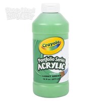 Crayola Acrylic Paint Bottle 16oz Light Green