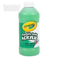 Crayola Acrylic Paint Bottle 16oz Light Green