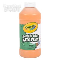 Crayola Acrylic Paint Bottle 16oz Orange