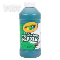 Crayola Acrylic Paint Bottle 16oz Phthalo Green
