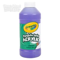 Crayola Acrylic Paint Bottle 16oz Violet