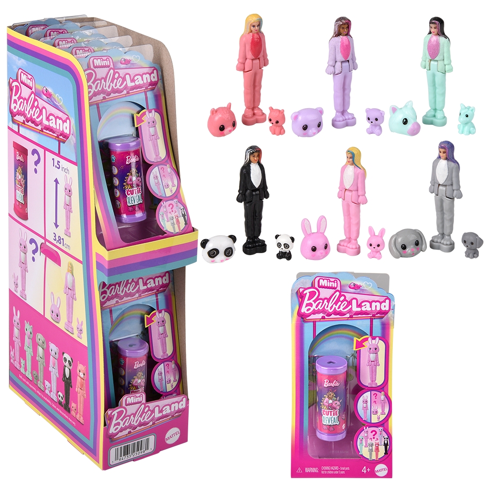 Poupée Barbie Mini Pop Reveal Version 2 Modèle aléatoire Poupée Barbie Mini Pop Reveal Version 2 Modèle aléatoire