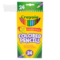 Crayola Colored Pencils Long 24pc