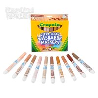 Crayola Markers Multicultural Washable Broad Line 10pc