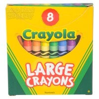 Crayola Crayons Large Size Tuck Box 8pc