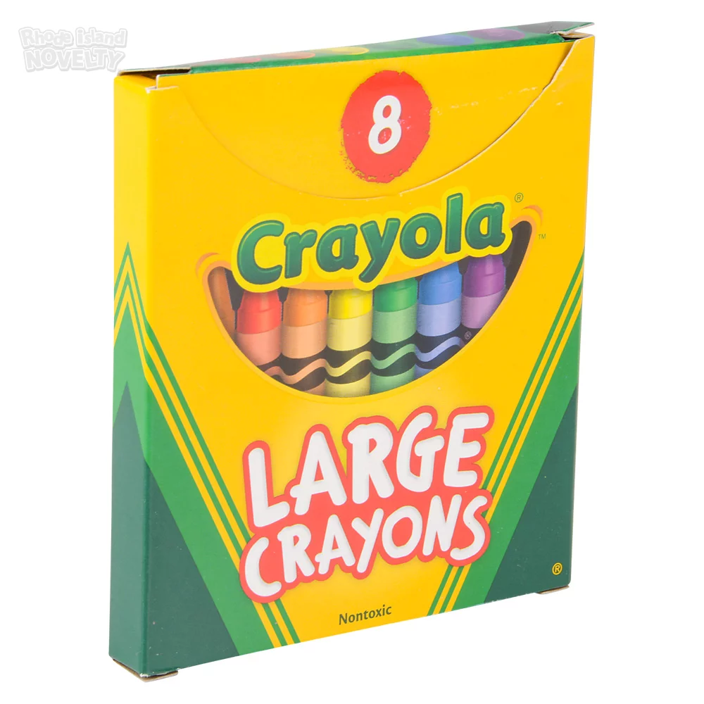 Crayola Large Crayons - 8 pack