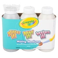 Crayola Mixing Mediums Assortment 8oz 3pc