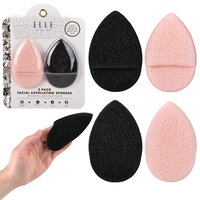 Elle Facial Exfoliating Sponges 2 Pack