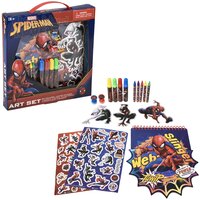 Spiderman Color And Go Art Set