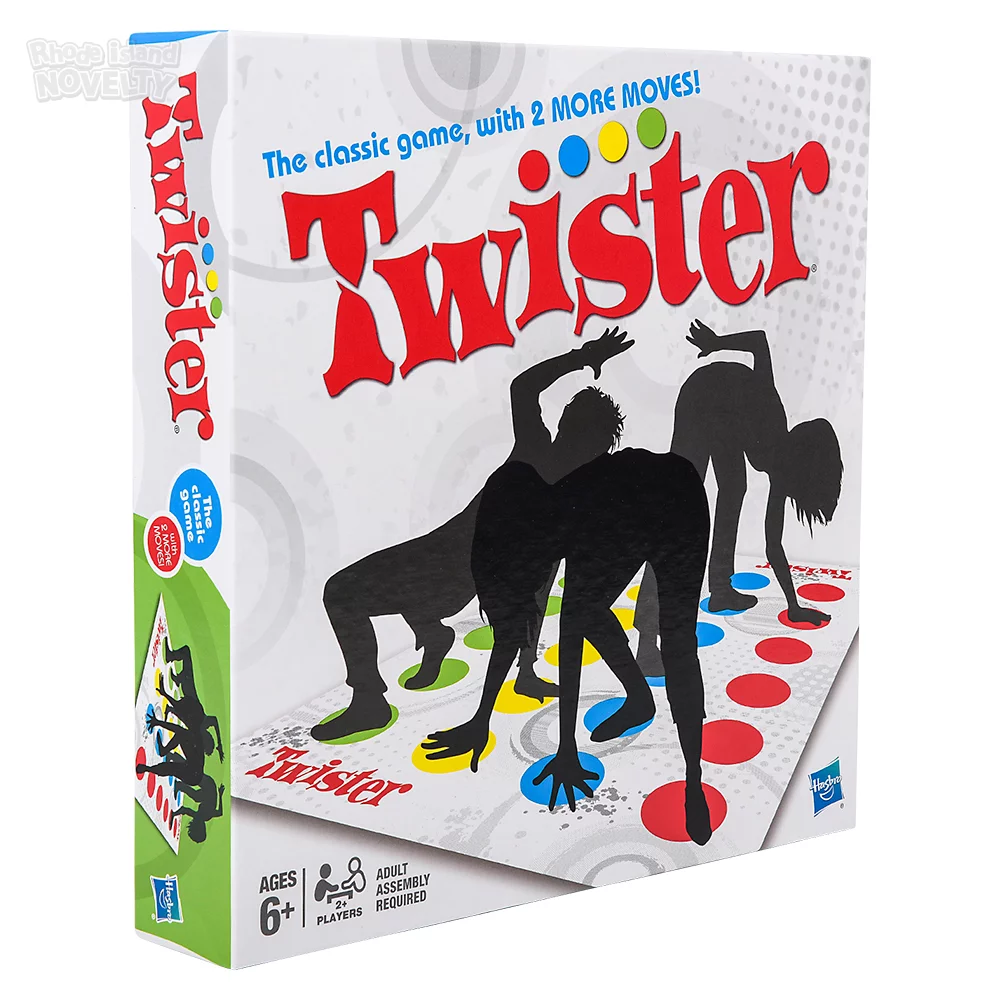 Twister Crackers and Freestyle Twister Game New Open Box In Box Rare Hasbro