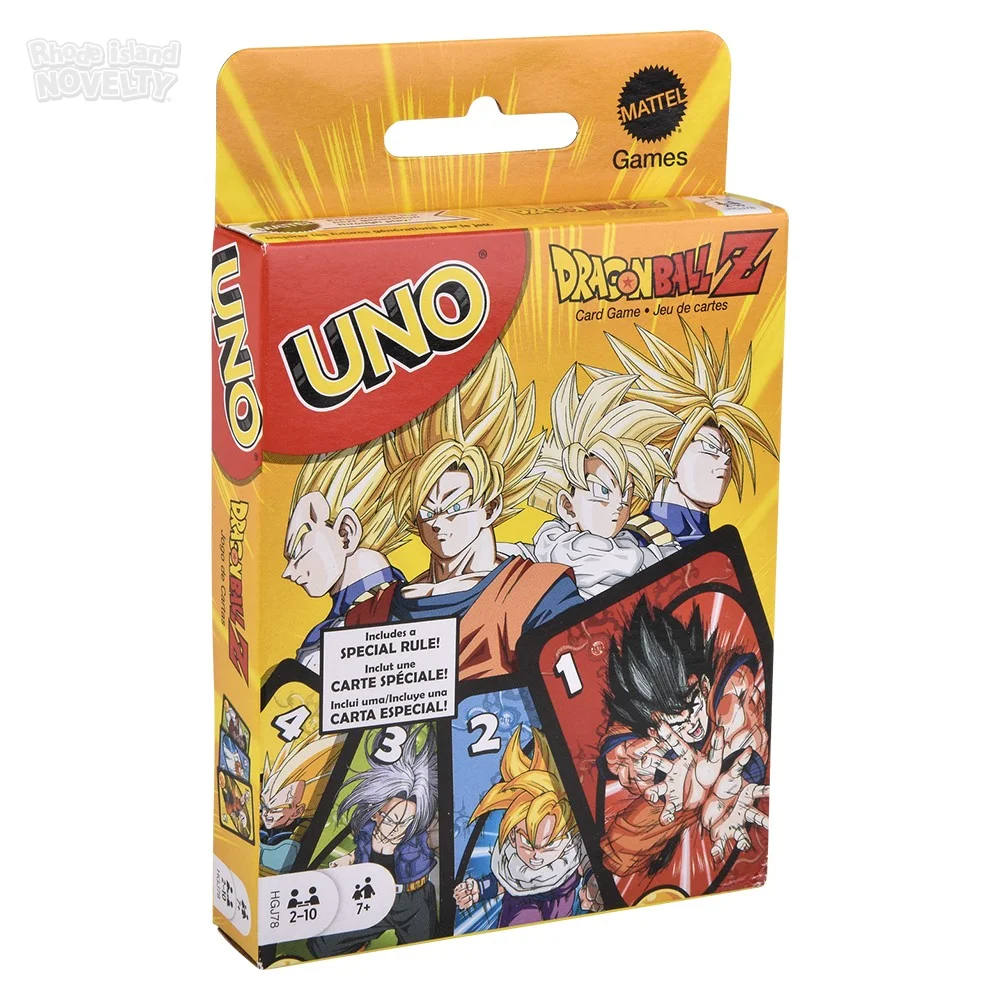 Mattel Uno Dragon Ball Z Card Game