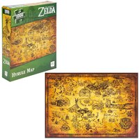 USAopoly The Legend Of Zelda Hyrule Map 1000pc Puzzle
