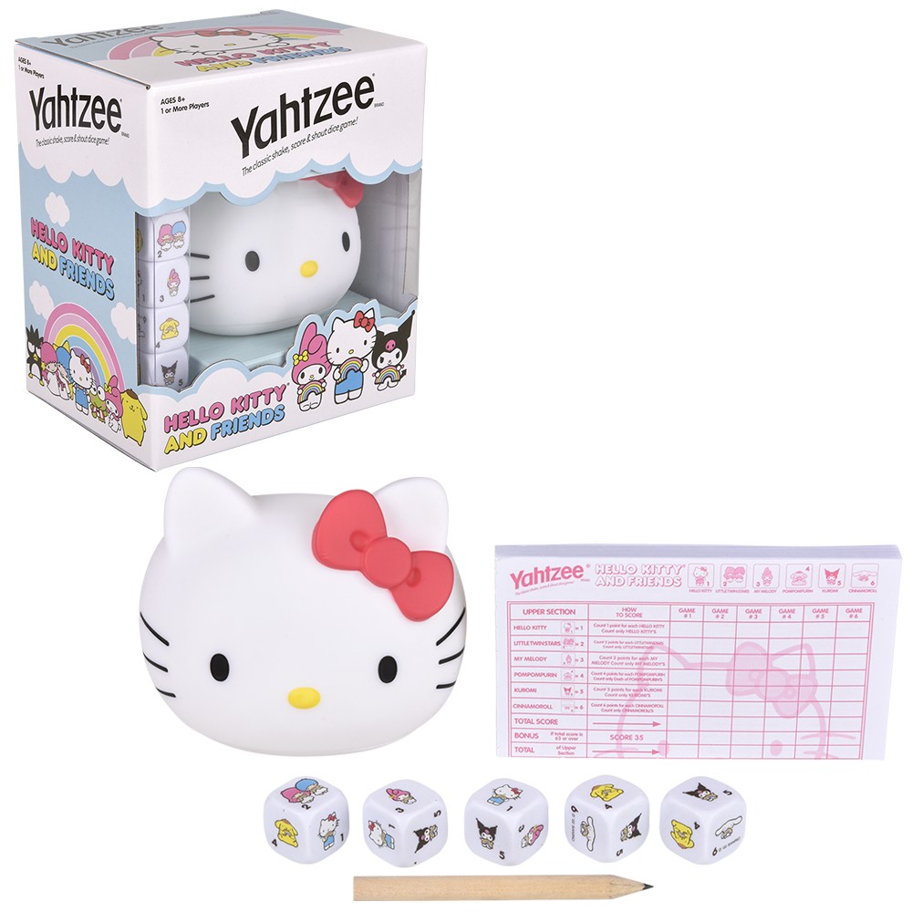 USAopoly Puzzle Hello Kitty Tropical Times 1000 Pezzi: 49x68 Cm, Con My Melody E Kuromi
