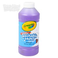 Crayola Washable Paint Bottle Violet 16oz