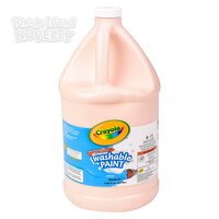Crayola Washable Paint Gallon Container Peach