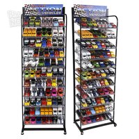 Metal Display Rack And 156 PC Vehicle Bundle 1