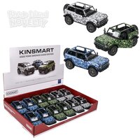 5" Die-Cast 2022 Ford Bronco Open Top Camo Print 12ct