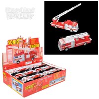 7" Die-Cast Pull Back Sonic Fire Engine