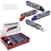 5" Die-Cast Freightliner Ecascadia W/Container 4ct