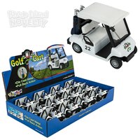 5" Die-Cast Pull Back Golf Cart