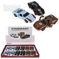 5" Diecast Pull Back 1966 Ford GT 40 MKII Heritage Edition