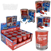 Hidden Motor City Oil Can Transforming Play Set 12ct