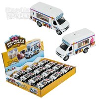 5" Die-Cast Pull Back Ice Cream Truck