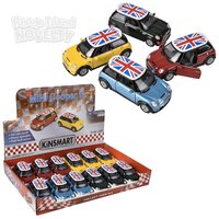 5" Die-Cast Pull Back Mini Cooper