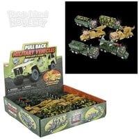 6" Die-Cast Military Vehicles With Light And Sound