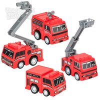 2" Pull Back Fire Truck (2dz/unit)