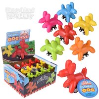 2.5" Pull Back Balloon Dog 24ct 12/24