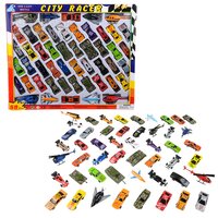 Die-Cast Vehicle Assortment 50 Pcs