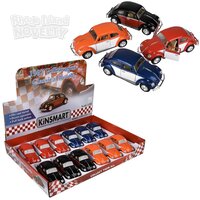 5" Die-Cast Pull Back 1967 VW Classic Beetle-Color Door