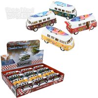 5" Die-Cast VW Bus With Surfboard