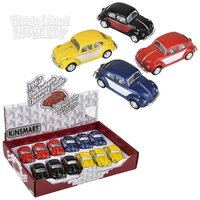 2.5" Diecast Pull Back 1967 Beetle-Two Color