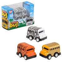 1.75" Die-Cast Mini Zoo Bus