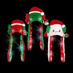 Christmas Axolotl Popping Ear Light-Up Hat 6ct