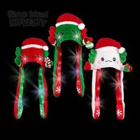 Christmas Axolotl Popping Ear Light-Up Hat 6ct