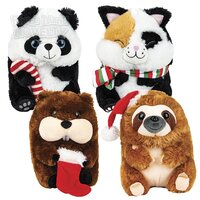 8.5" Belly Buddies Christmas Assortment