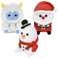 7" Belly Buddy Christmas Plush Assortment