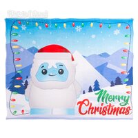 50" X 60" Yeti Christmas Blanket
