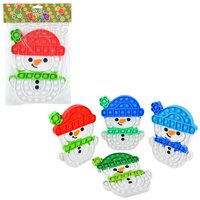 Snowman Winter Hat Jumbo Bubble Popper 9"
