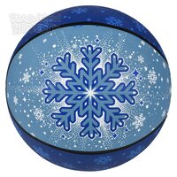 Snowflake Regulation Basketball 9.5"
