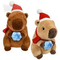 10" Belly Buddy Christmas Capybara