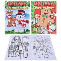 Christmas Coloring Book 9" X 11" 12 Pages