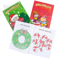 Christmas Coloring Book 9" X 11" 12 Pages