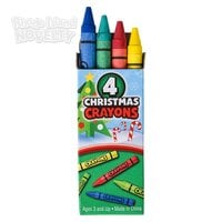 Christmas Crayons 4pc